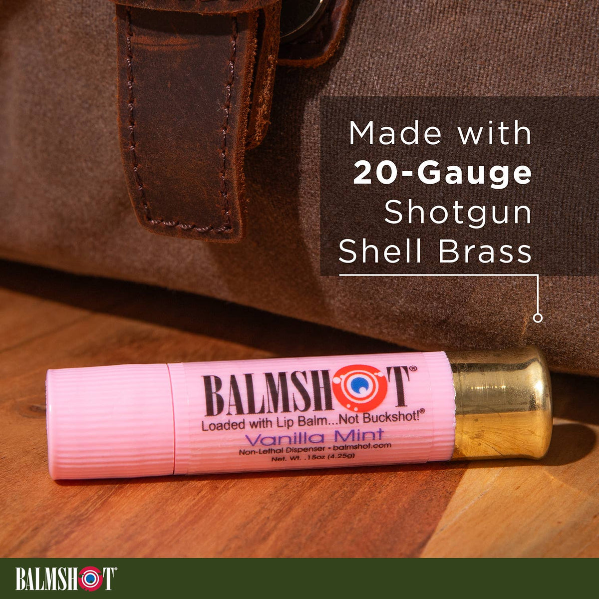 Balmshot Pink Vanilla Mint Lip Balm