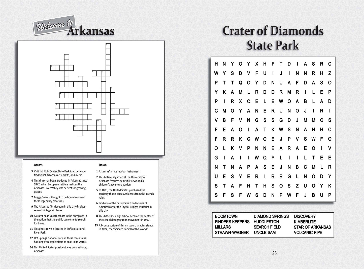 Great American Southeastern Road Trip Puzzle Book