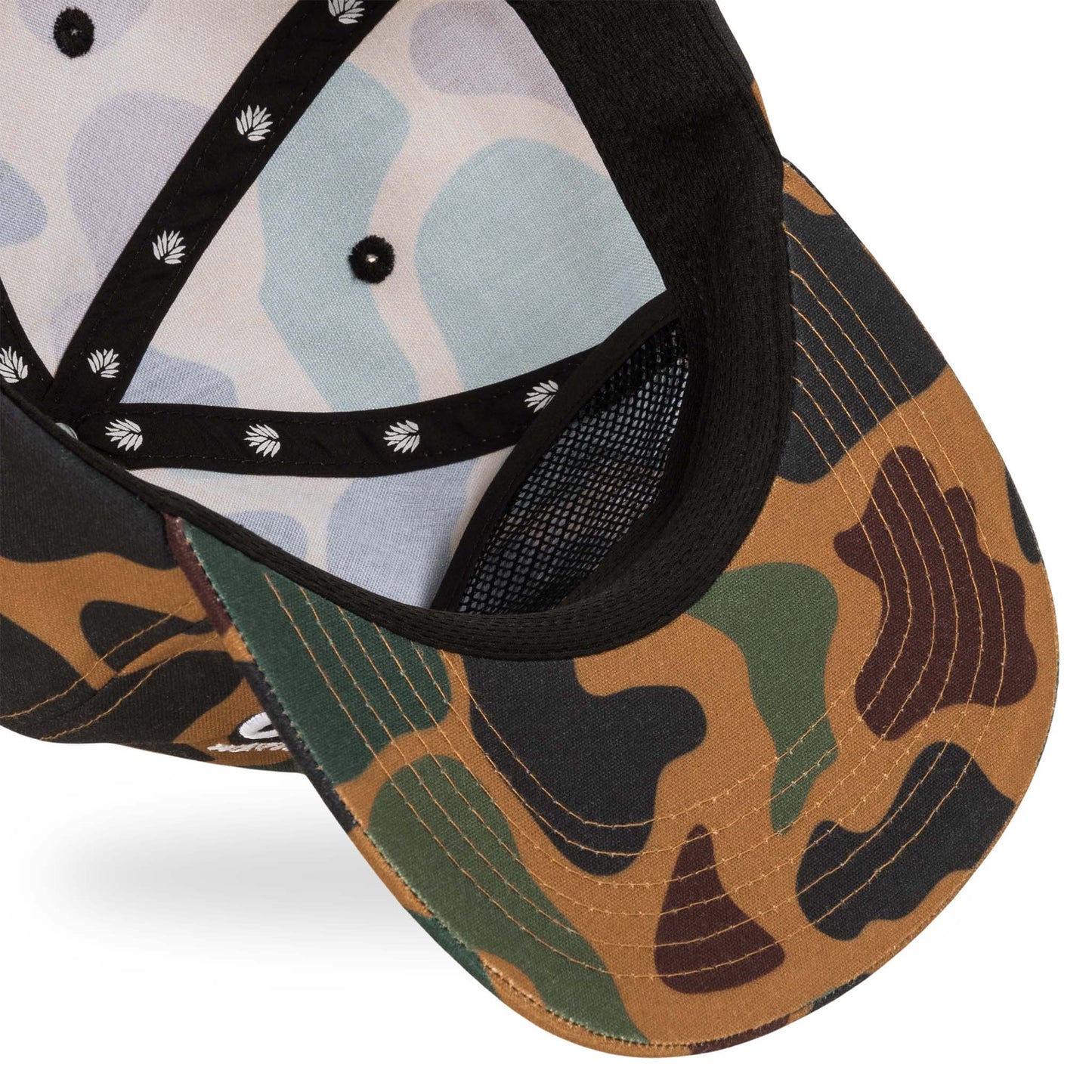 Logo Hat: Silver/Blue