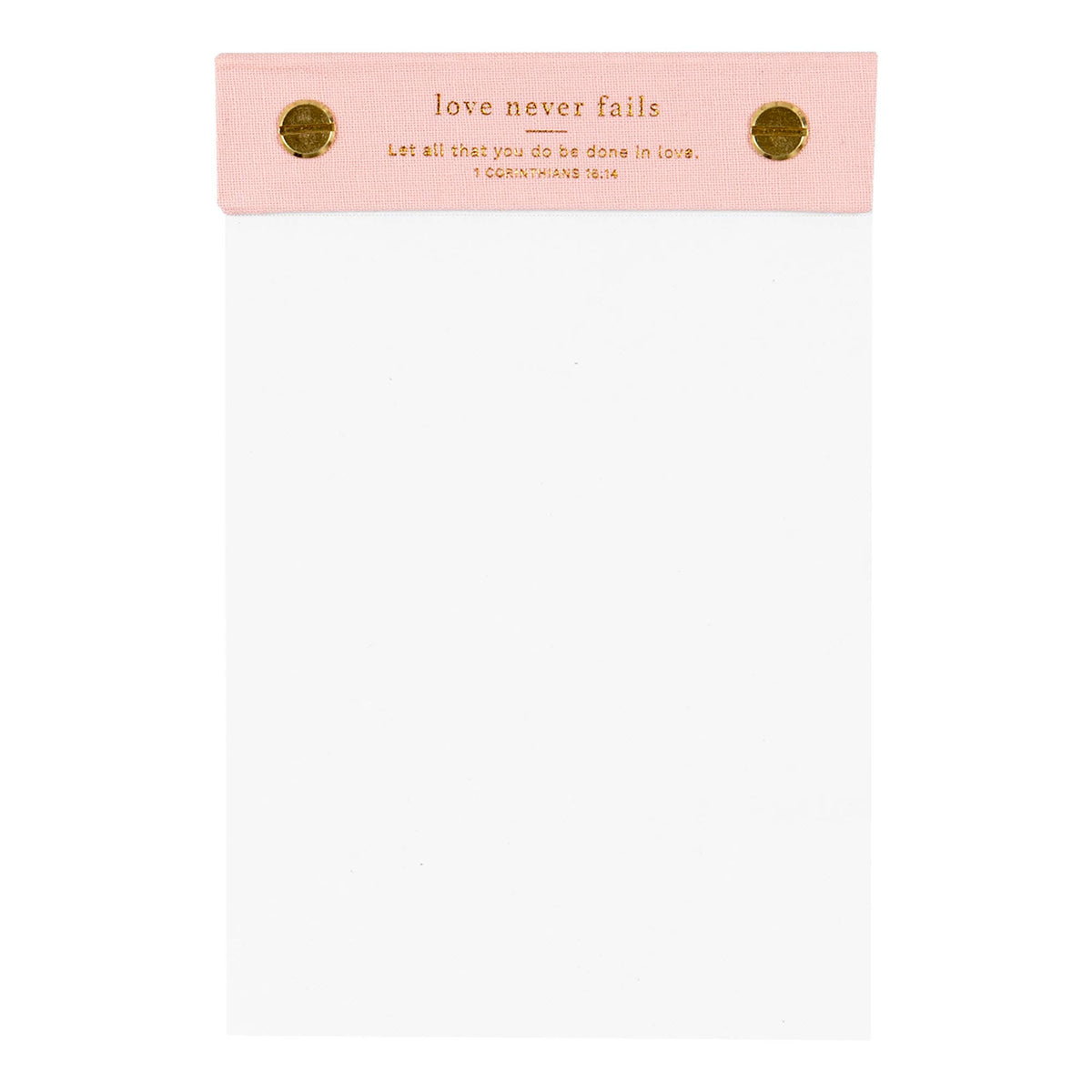 Love Never Fails Desktop Notepad