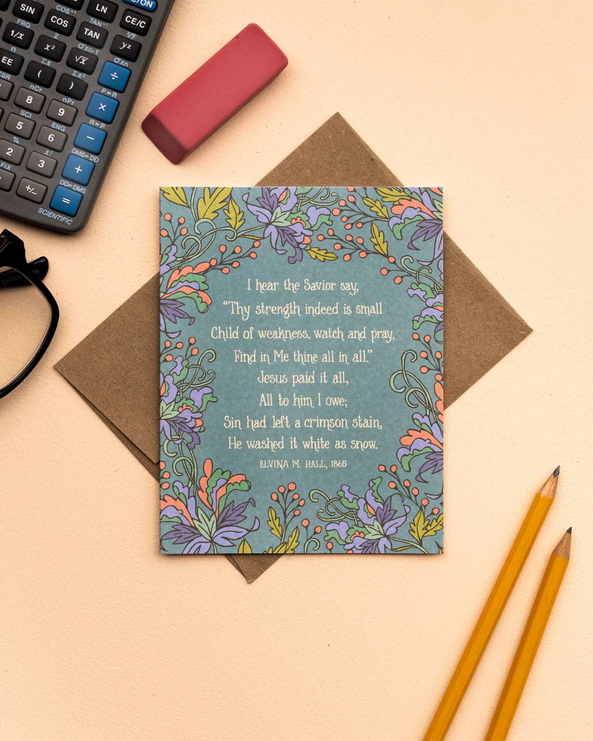 6 Hymn Greeting Cards — Frances