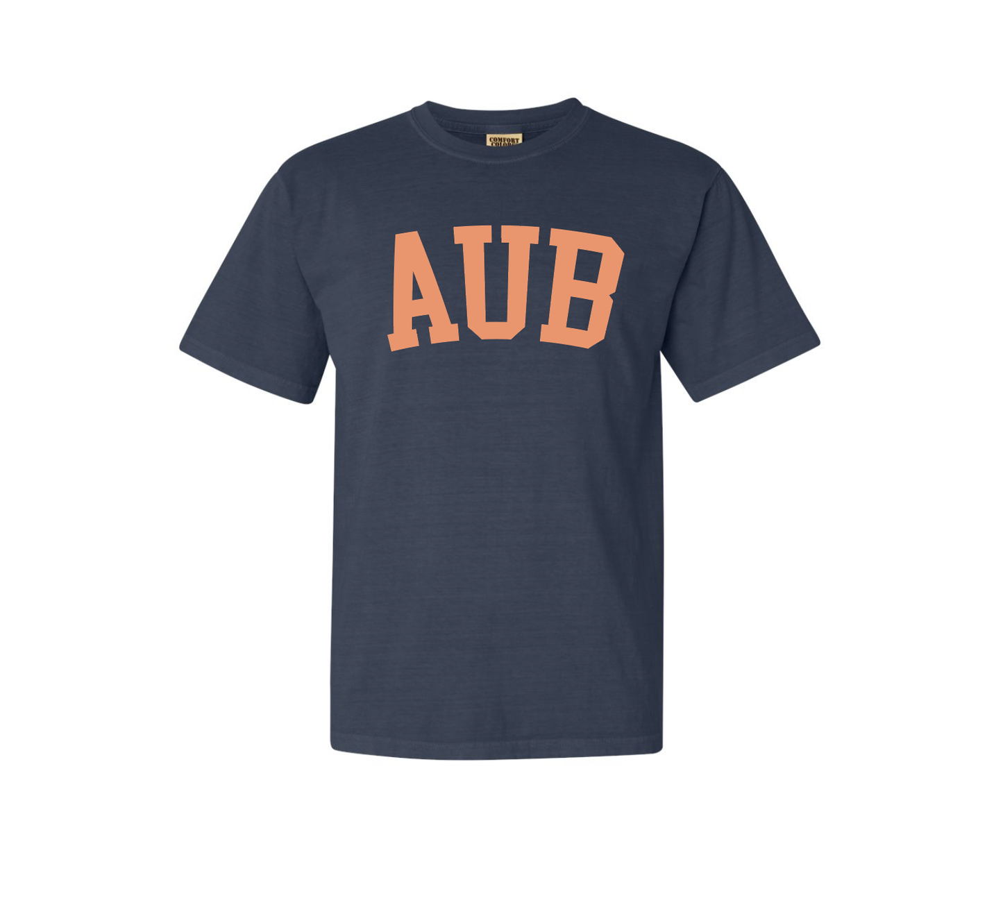 Aub Collegiate: Denim + Orange, 3x Large