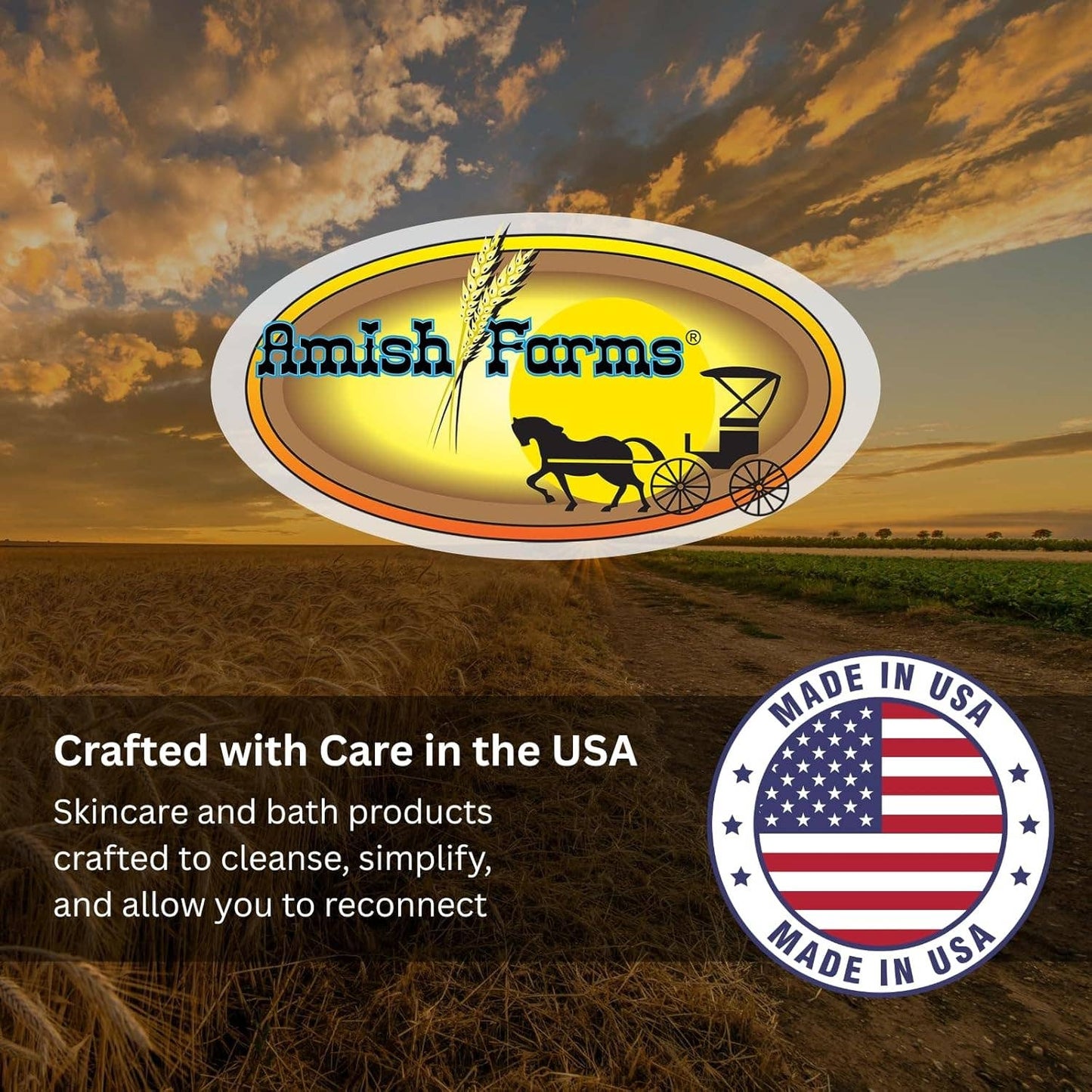 Amish Farms Soap 5-Bar Bag - Fragrance Free