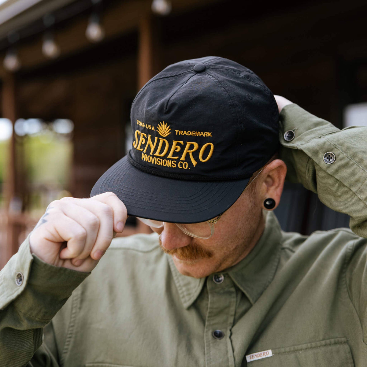 Logo Hat: Silver/Blue
