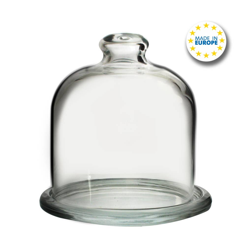 Mini Stand with Dome, Glass Food Preservation with Lid, 4 in