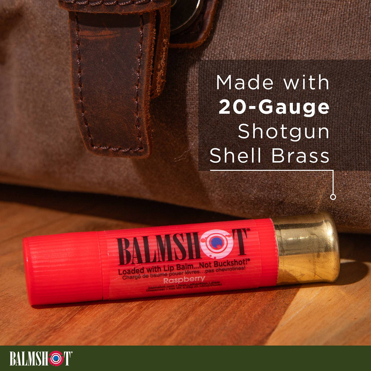 Balmshot Raspberry Lip Balm