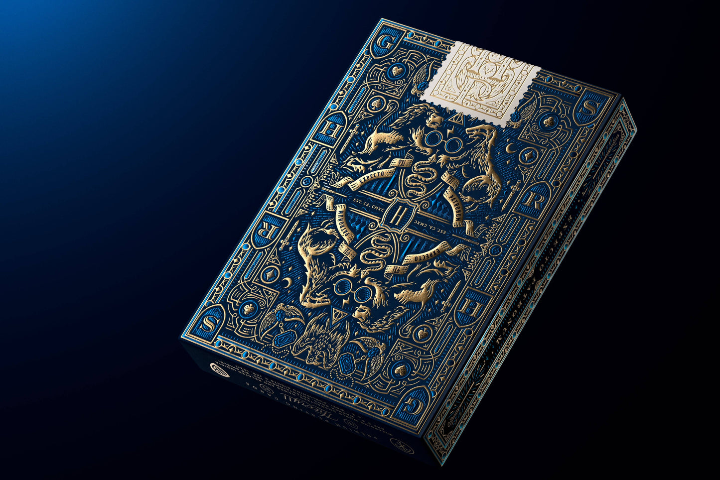 Harry Potter Playing Cards: Blue (Ravenclaw)