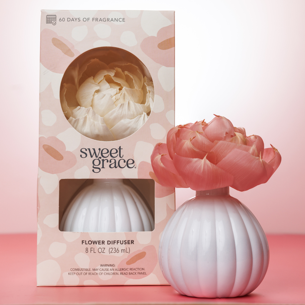 Sweet Grace Flower Diffuser | Summer Gift