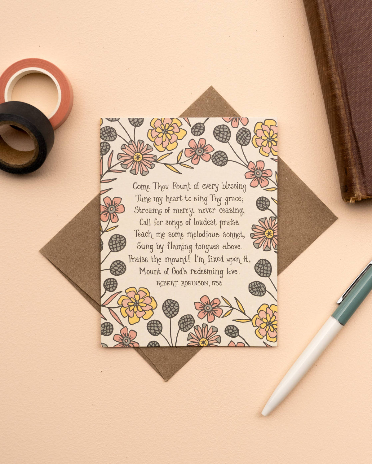 6 Hymn Greeting Cards — Crosby