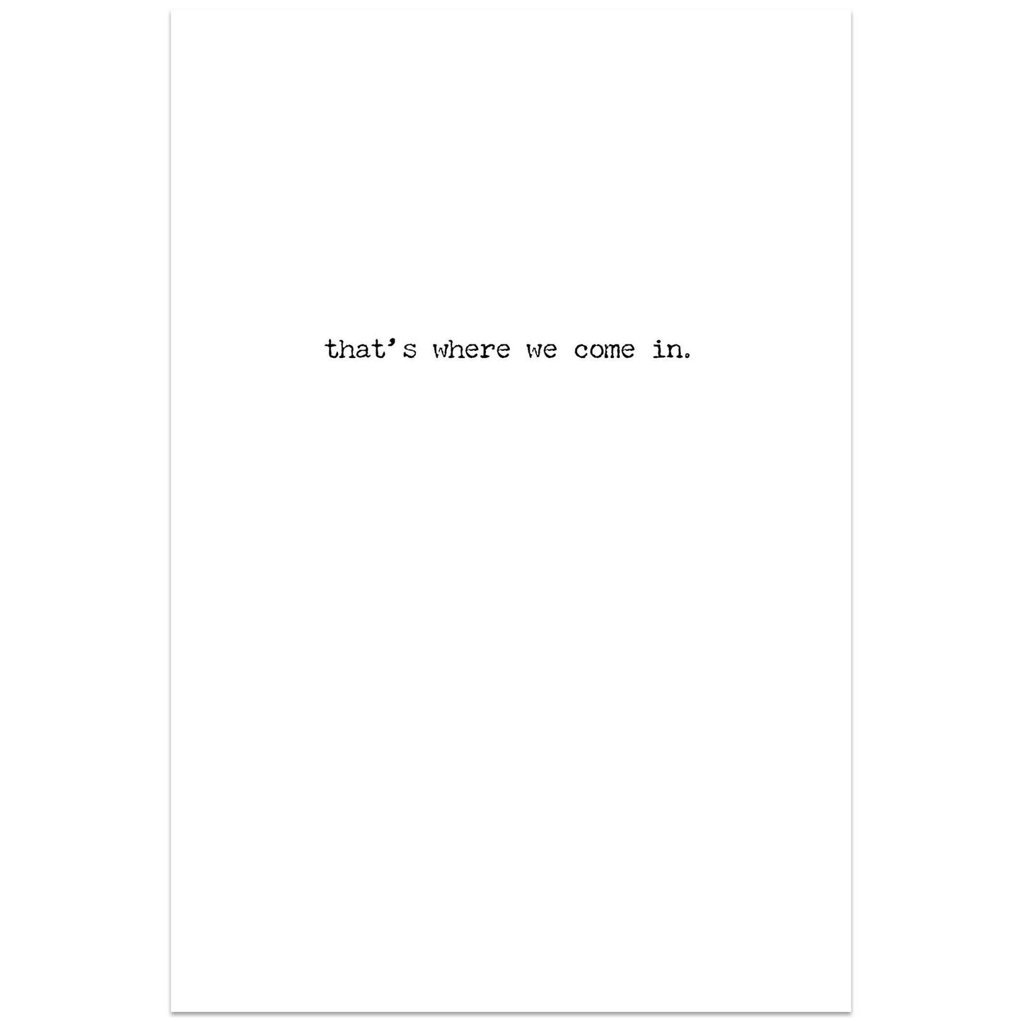 Laugh Greeting Card