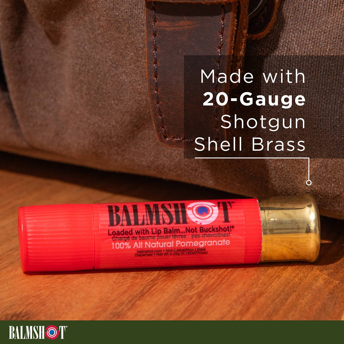 Balmshot pomegranate lip balm