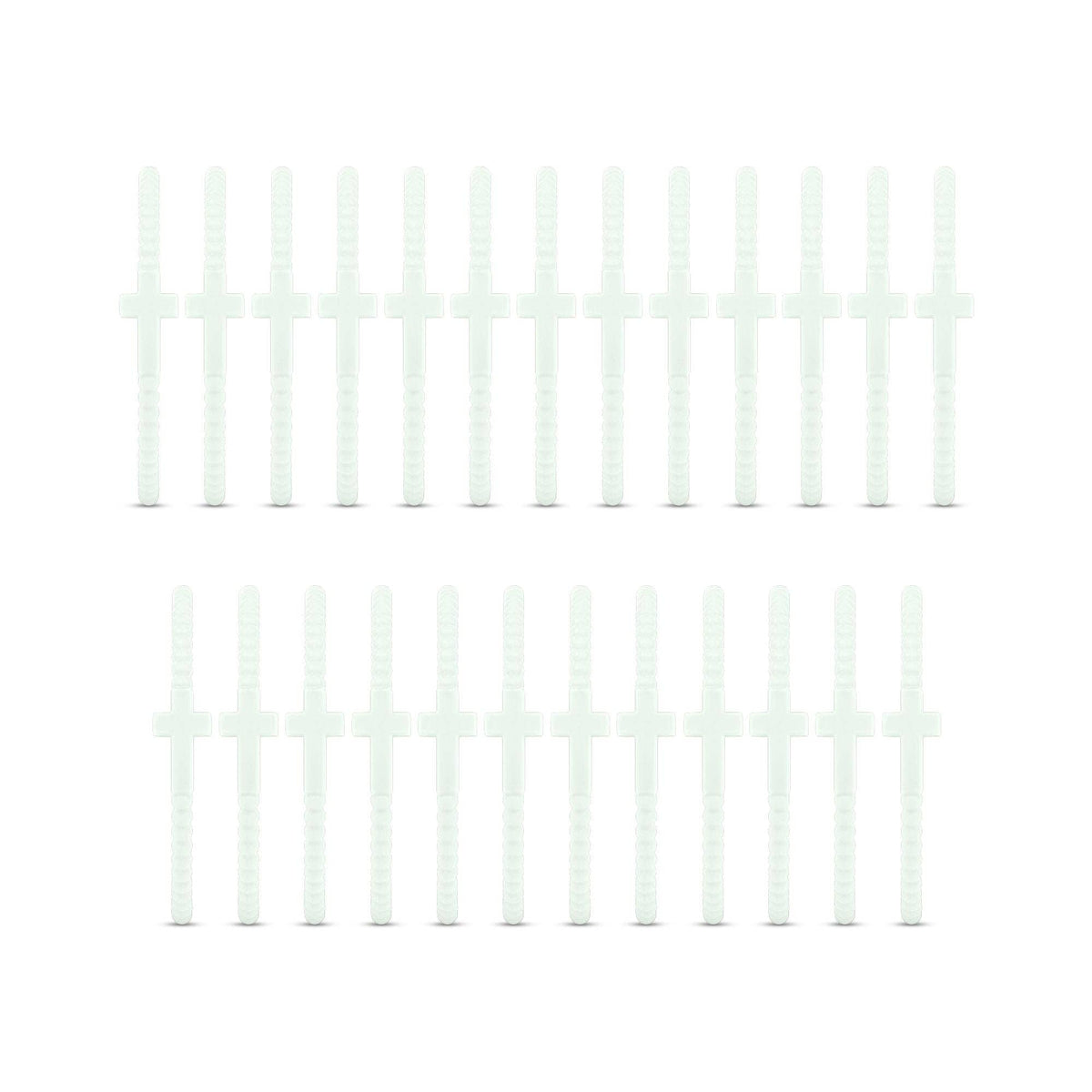 Jesus Bracelets - 25 Packs: Black (25 Pack), Small