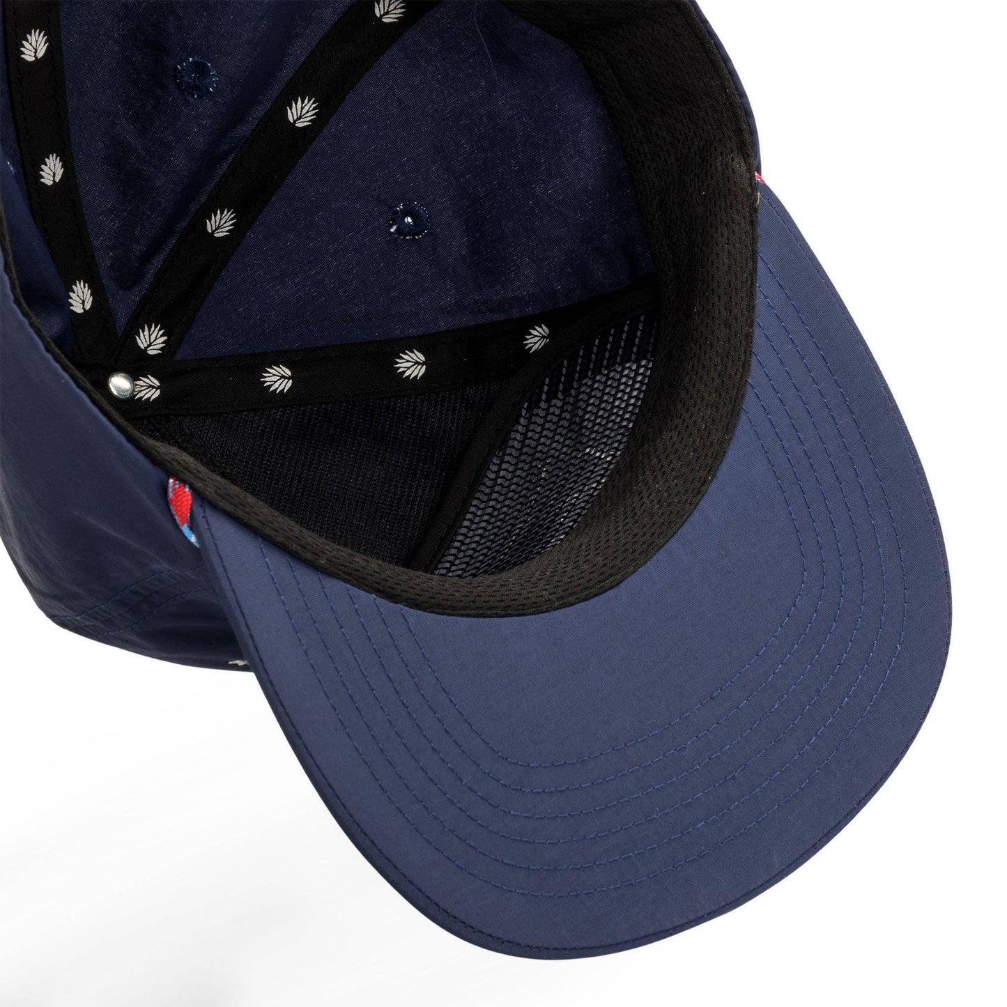 Logo Hat: Silver/Blue
