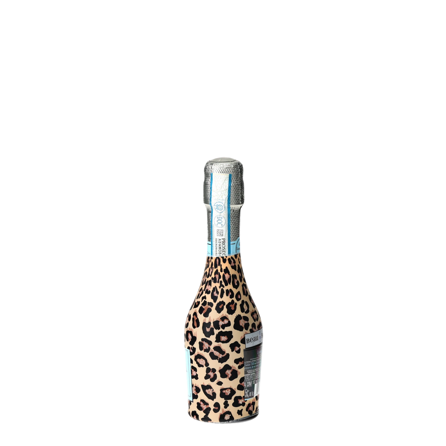 Tan Leopard Mini Prosecco Wraps