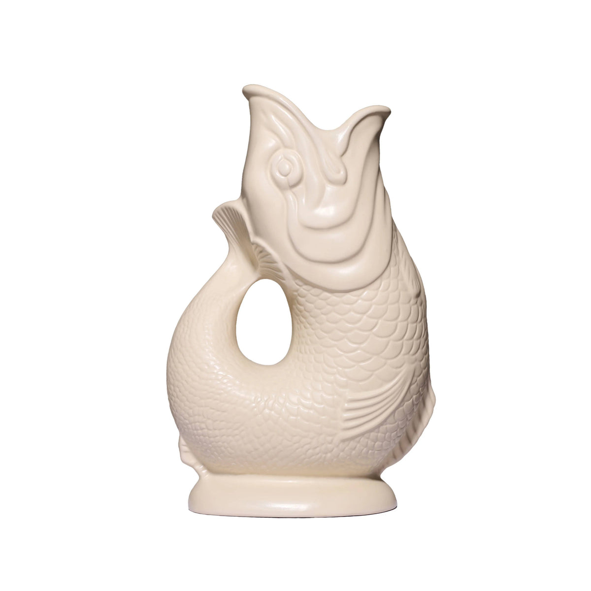 Matte Sand Gluggle Jug: Large