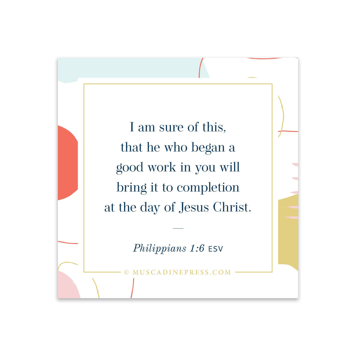 Scripture Mirror Cling, Good Work