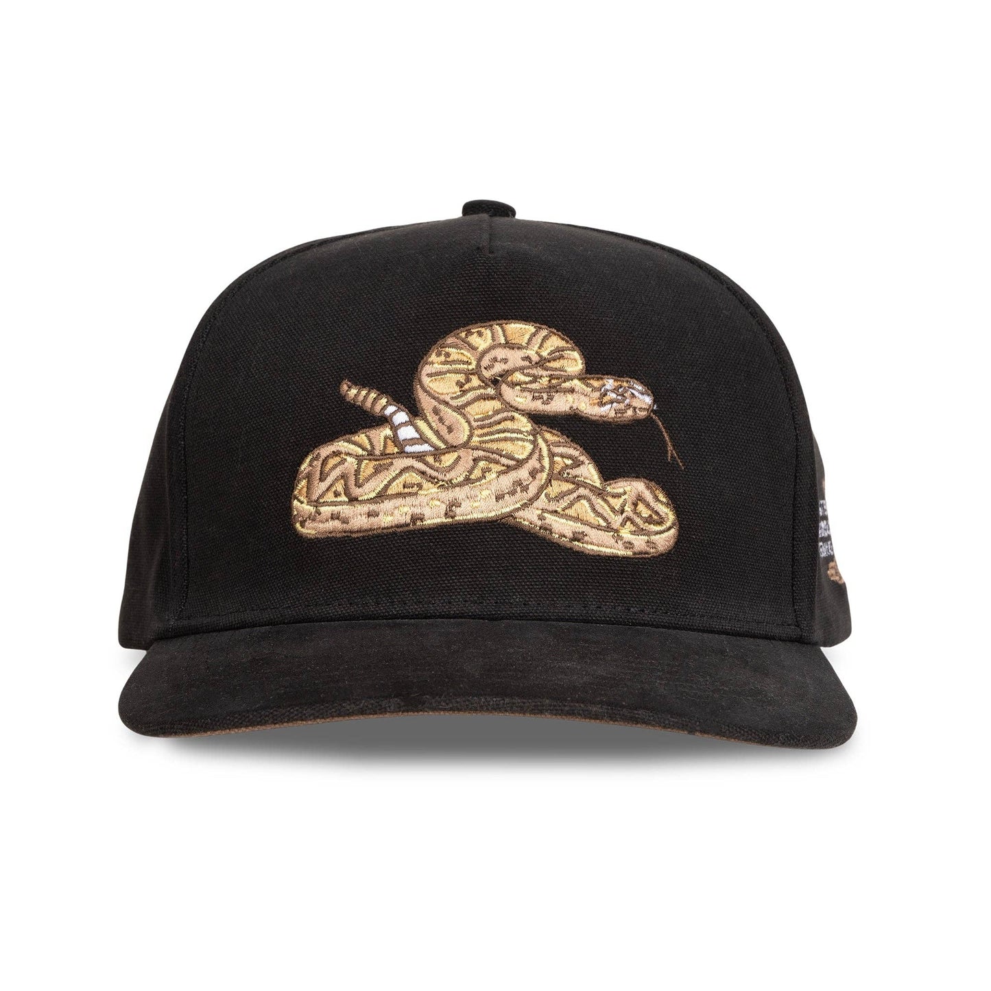 Rattlesnake Hat: Black