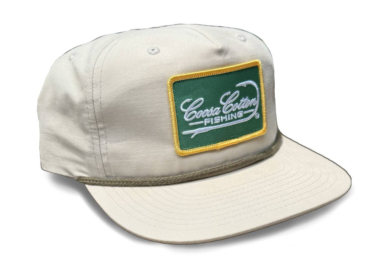 Relaxed Fit Rope Hat- Khaki