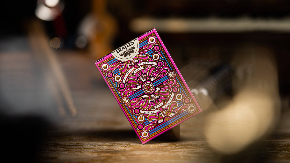 The Beatles Playing Cards: Pink