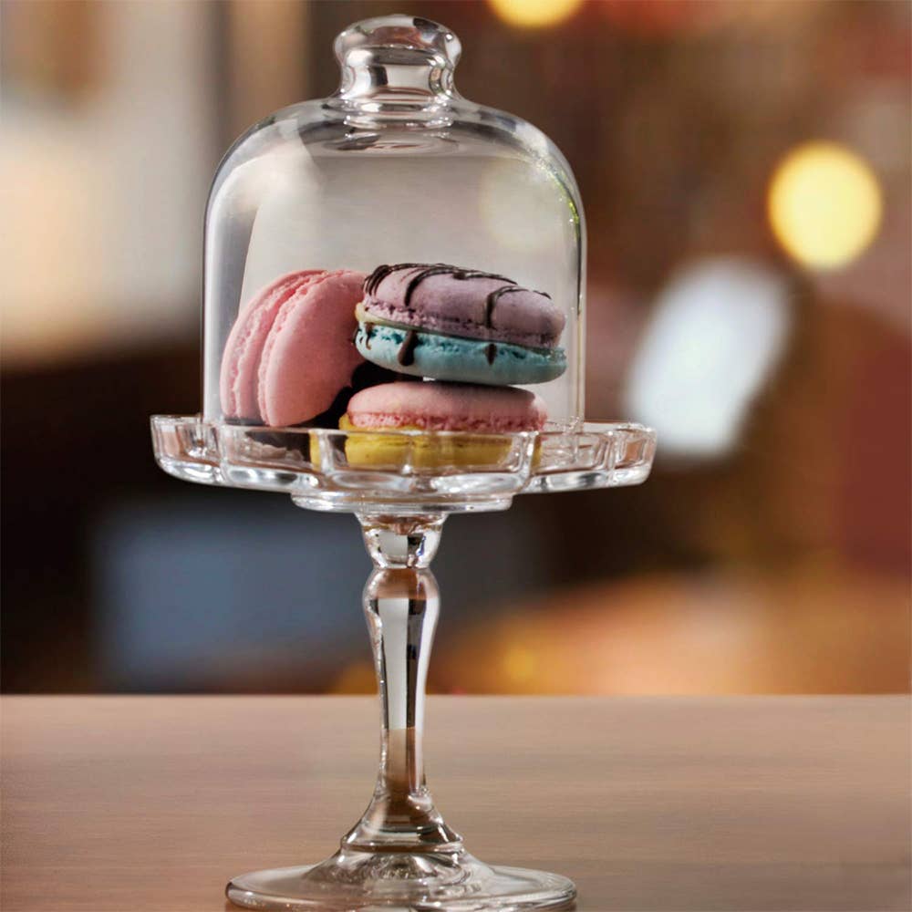 Pasabahce Patisserie Footed Cake Plate, 7.7 in, 1 Pc