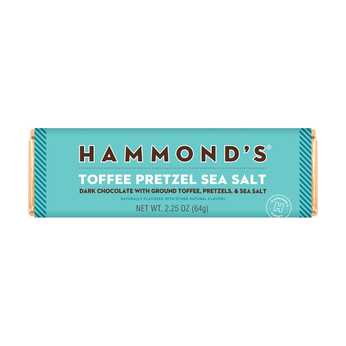 Candy Bar - Dark Chocolate - Toffee Pretzel Sea Salt -2.25oz