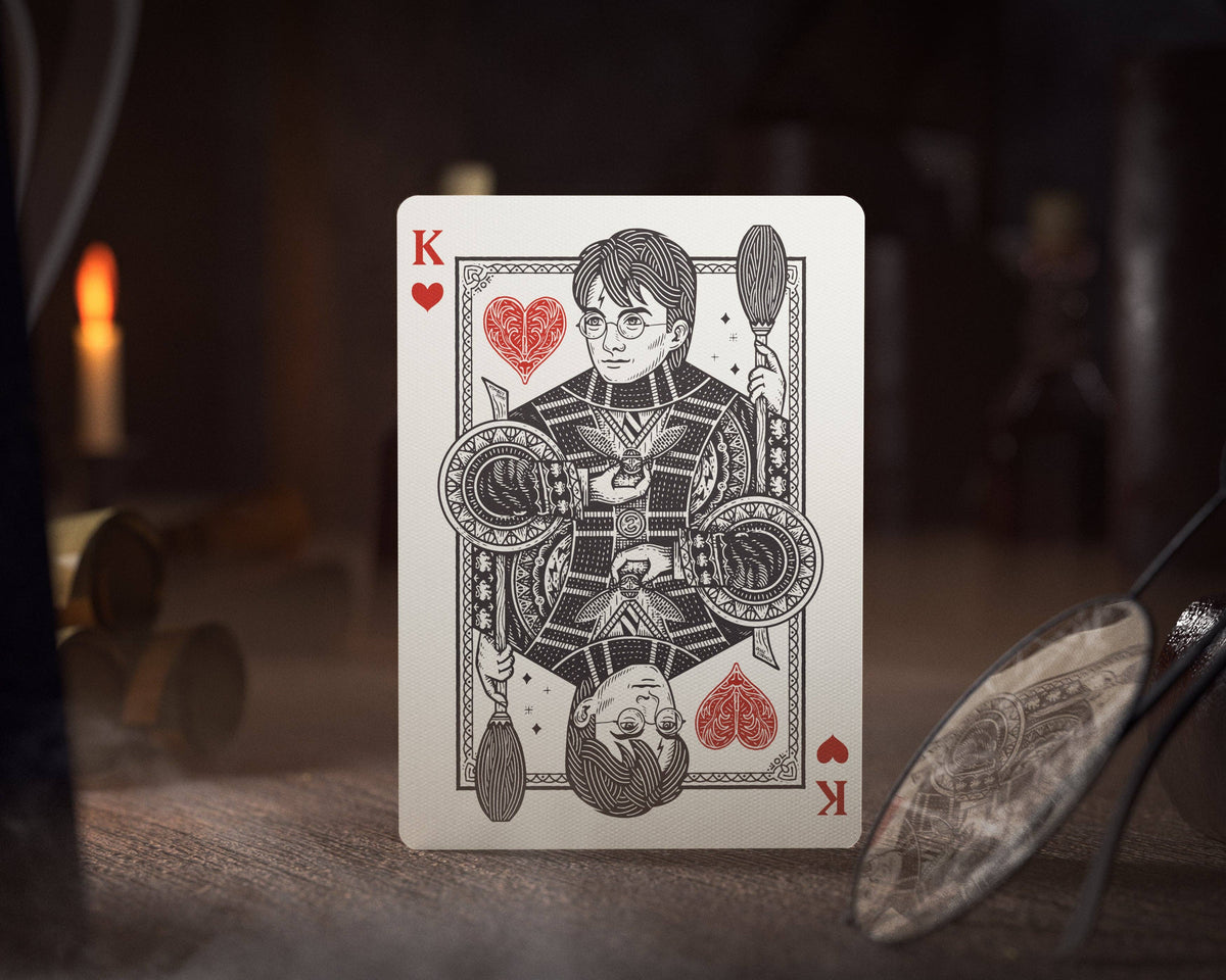 Harry Potter Playing Cards: Yellow (Hufflepuff)
