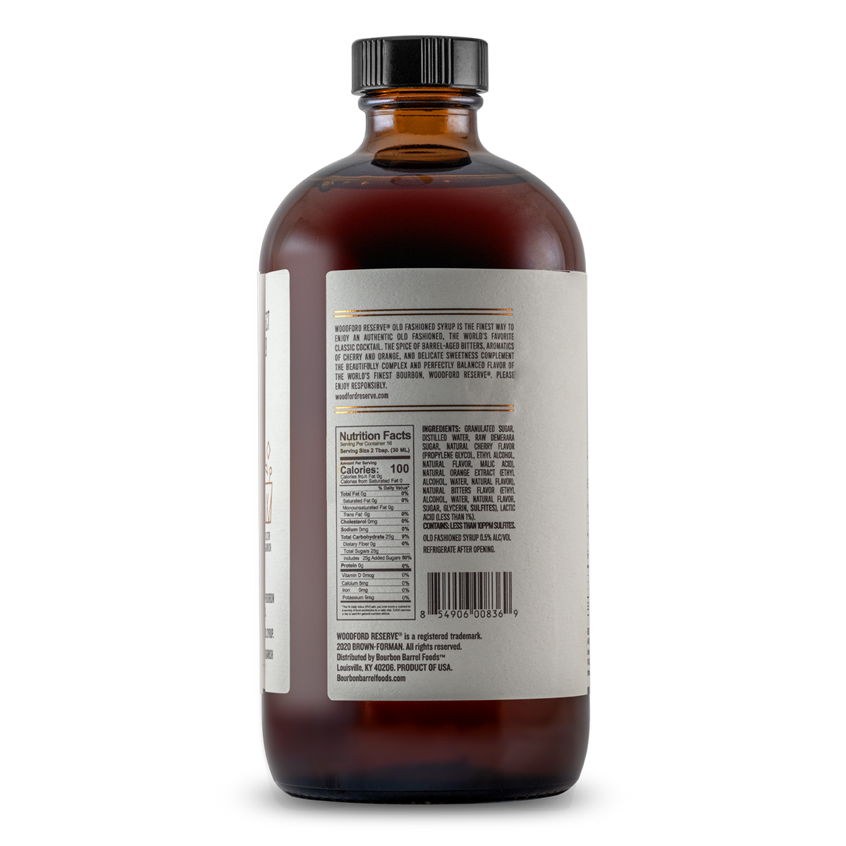 Woodford Reserve Chocolate Old Fashioned Syrup 16 oz.