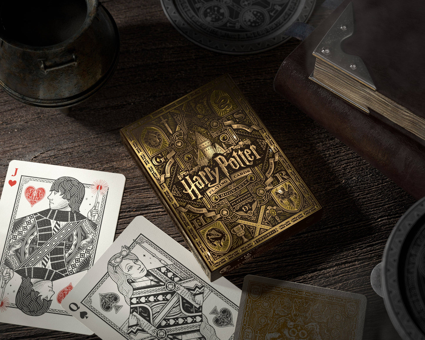 Harry Potter Playing Cards: Green (Slytherin)