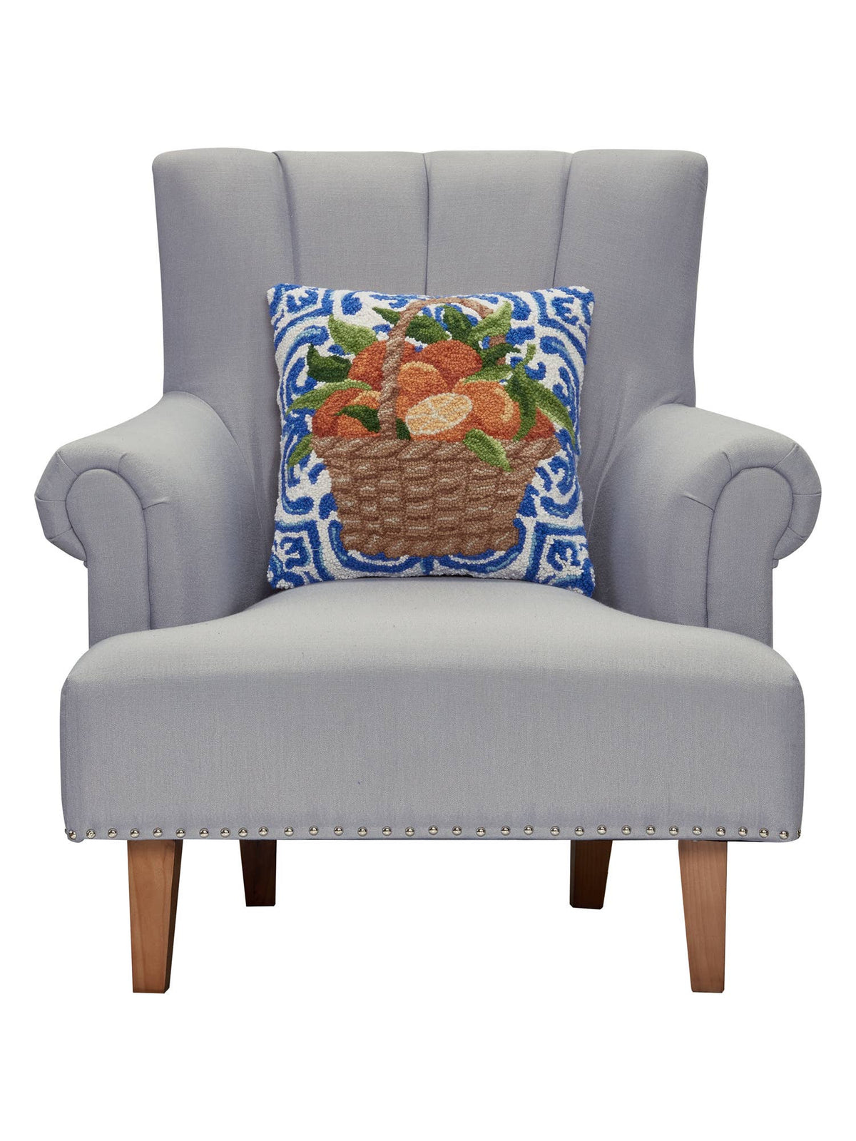 A Basket Of Oranges Hook Pillow