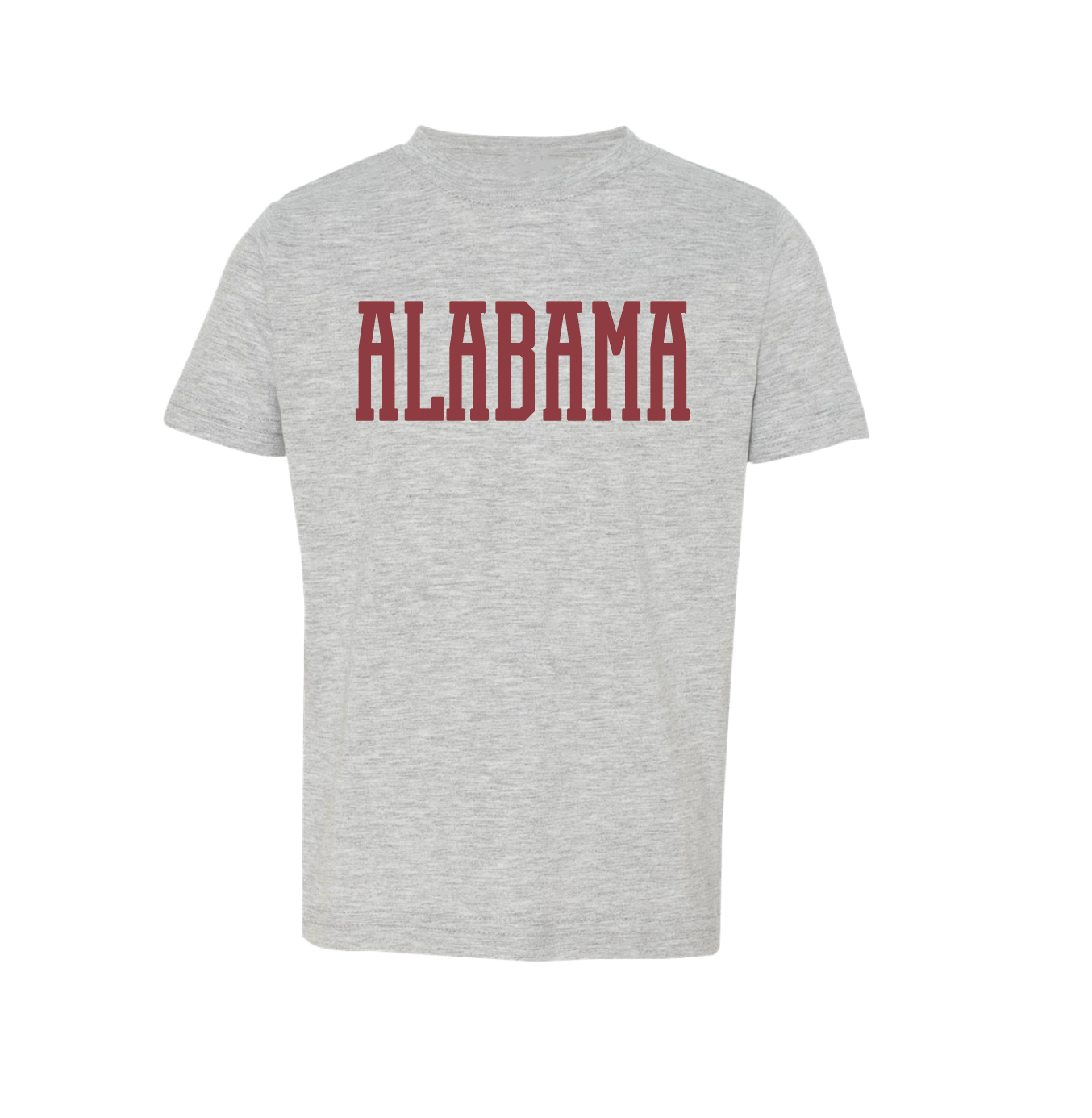 Alabama Dahmer: Athletic Grey + Crimson, Medium