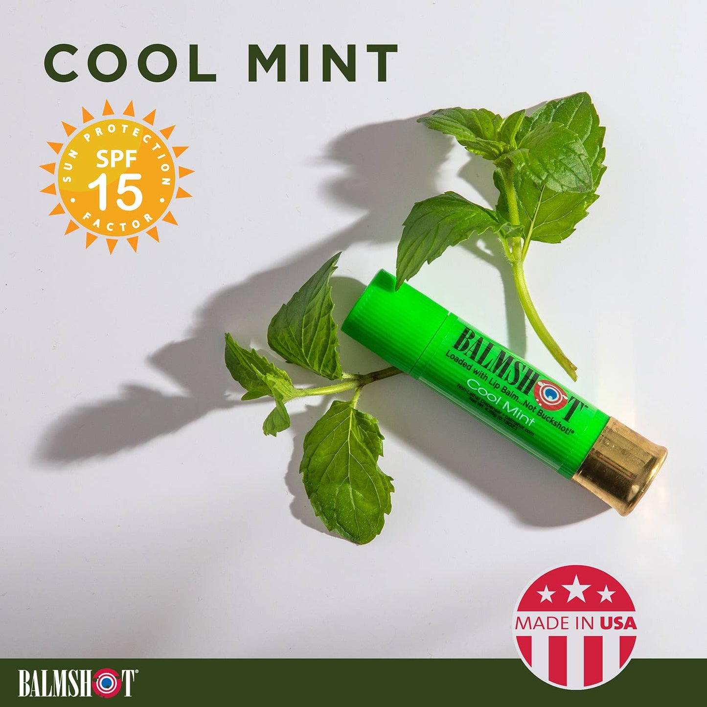 Balmshot Cool Mint Lip Balm