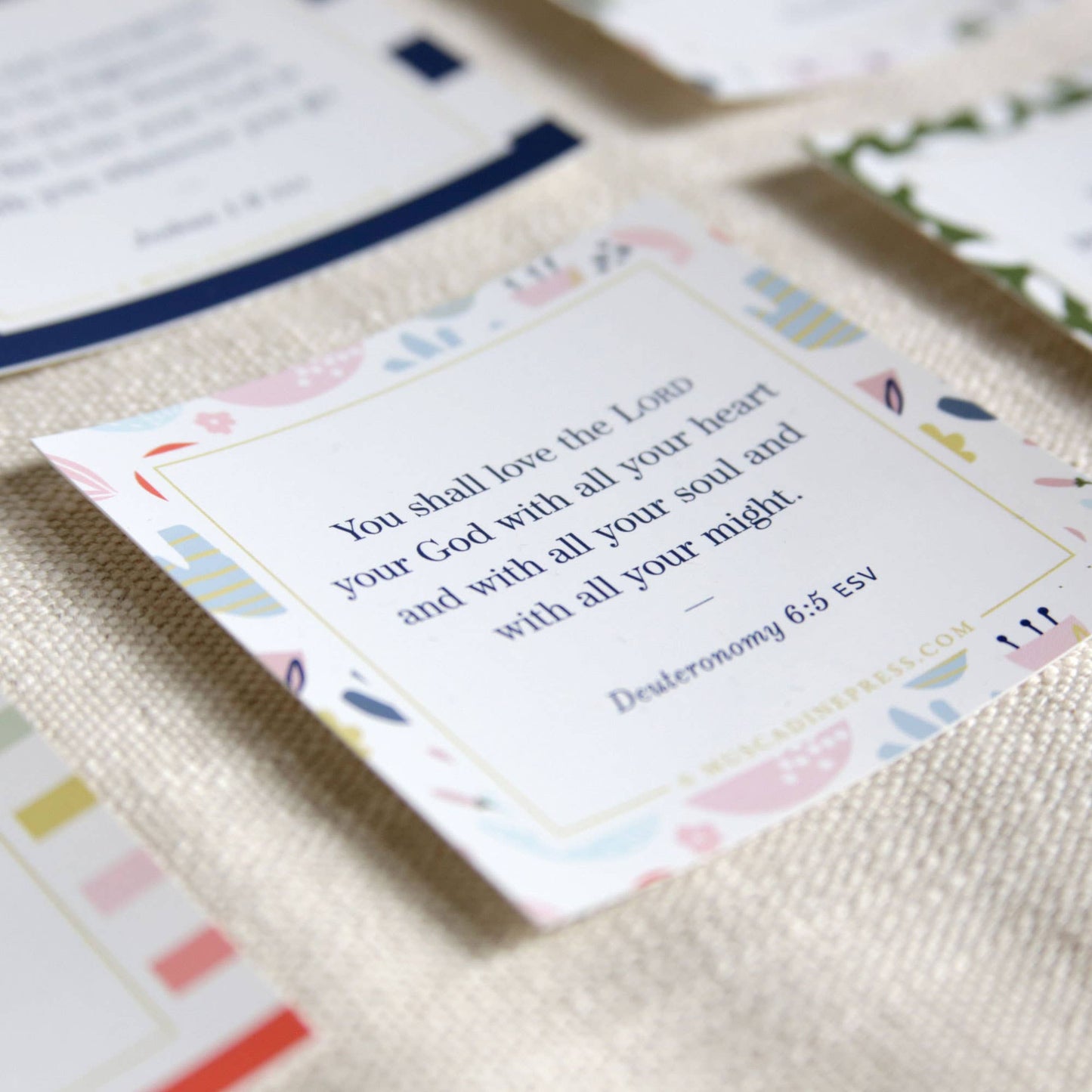 Scripture Mirror Cling, Love the Lord Your God