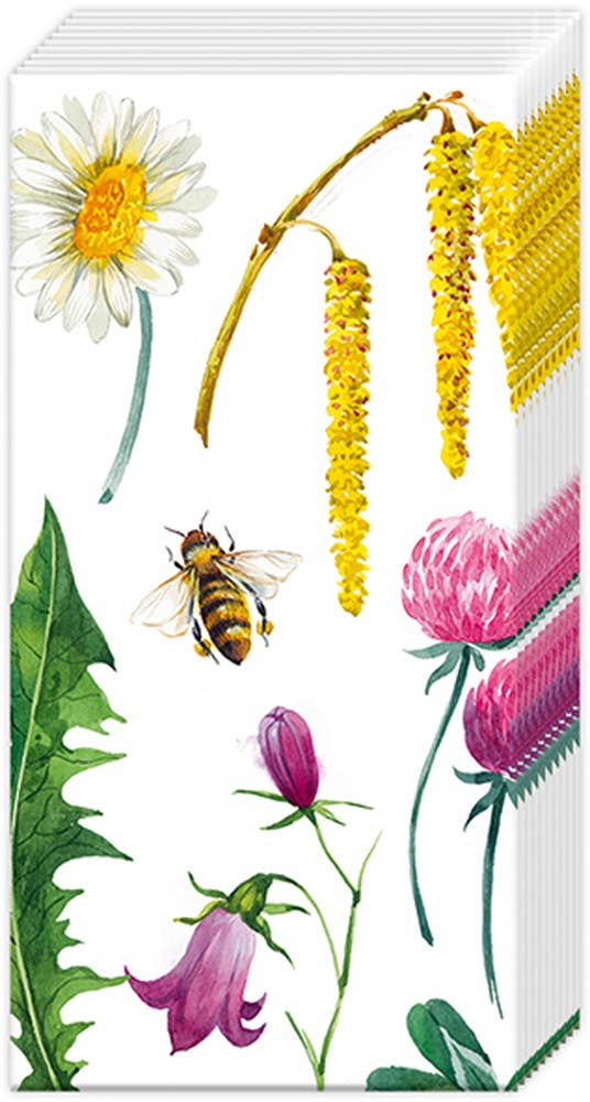 Pocket Tissues Pack of 10 Bee Grateful