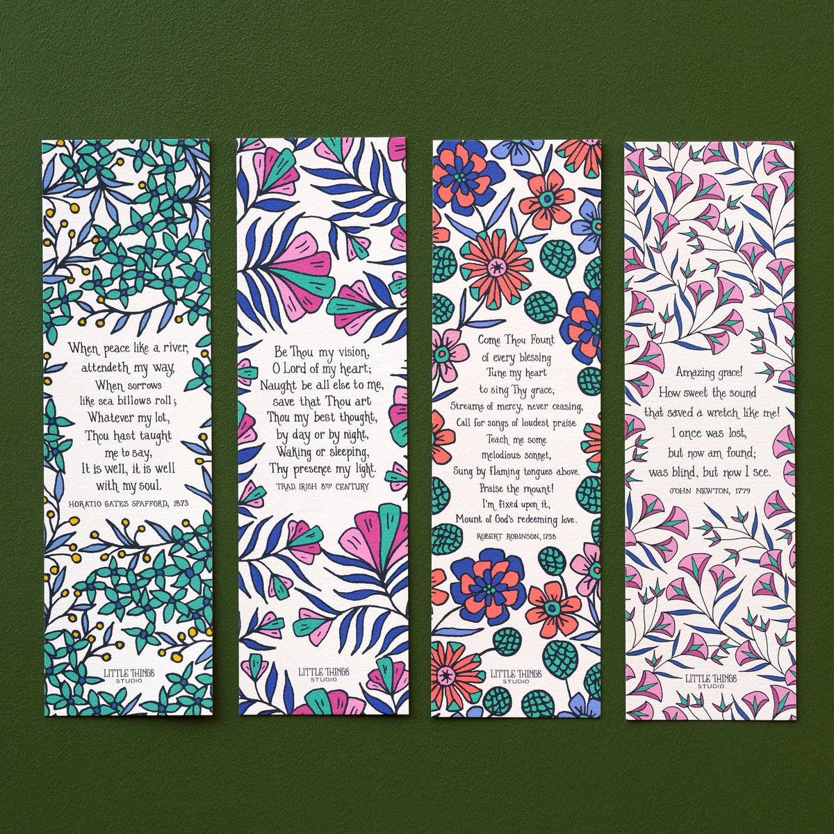 Hymn Bookmark (1 each) from Set One