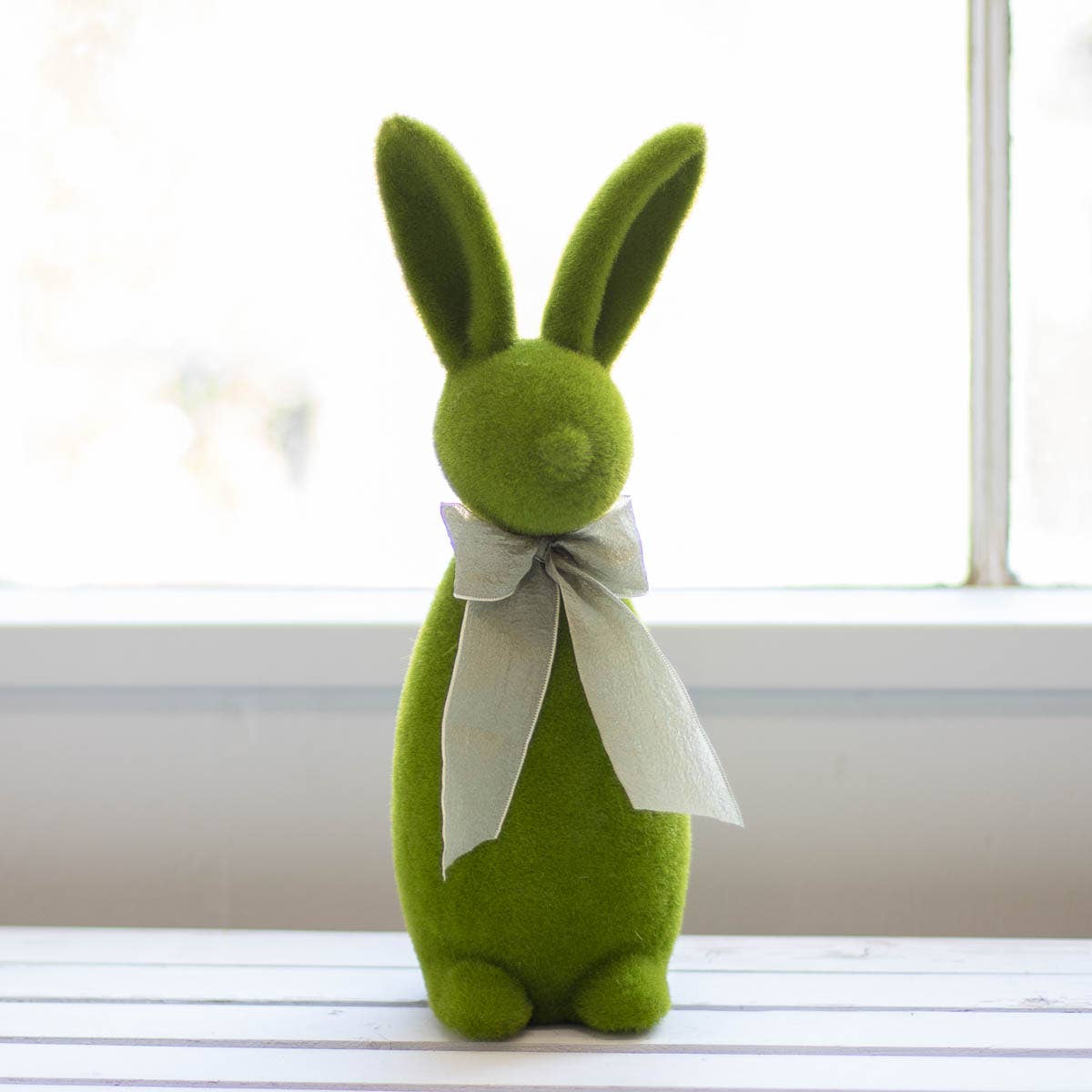 Catherine Bunny Décor   Green   6.3x4.7x13.8