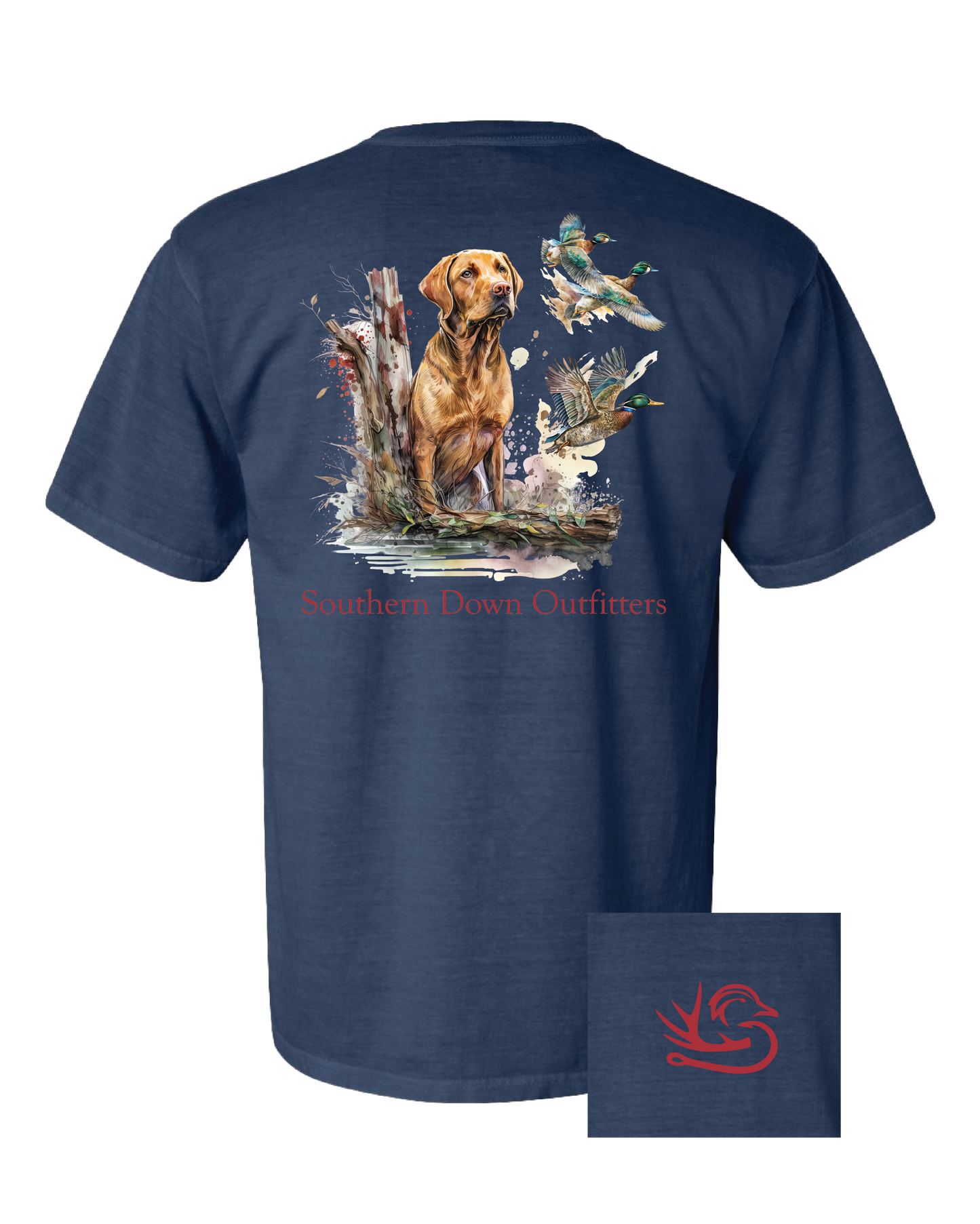 British Red Tee: Medium