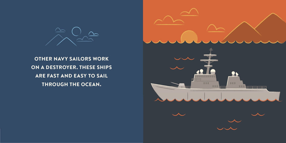 Lil' Navy Sailor: Board Book