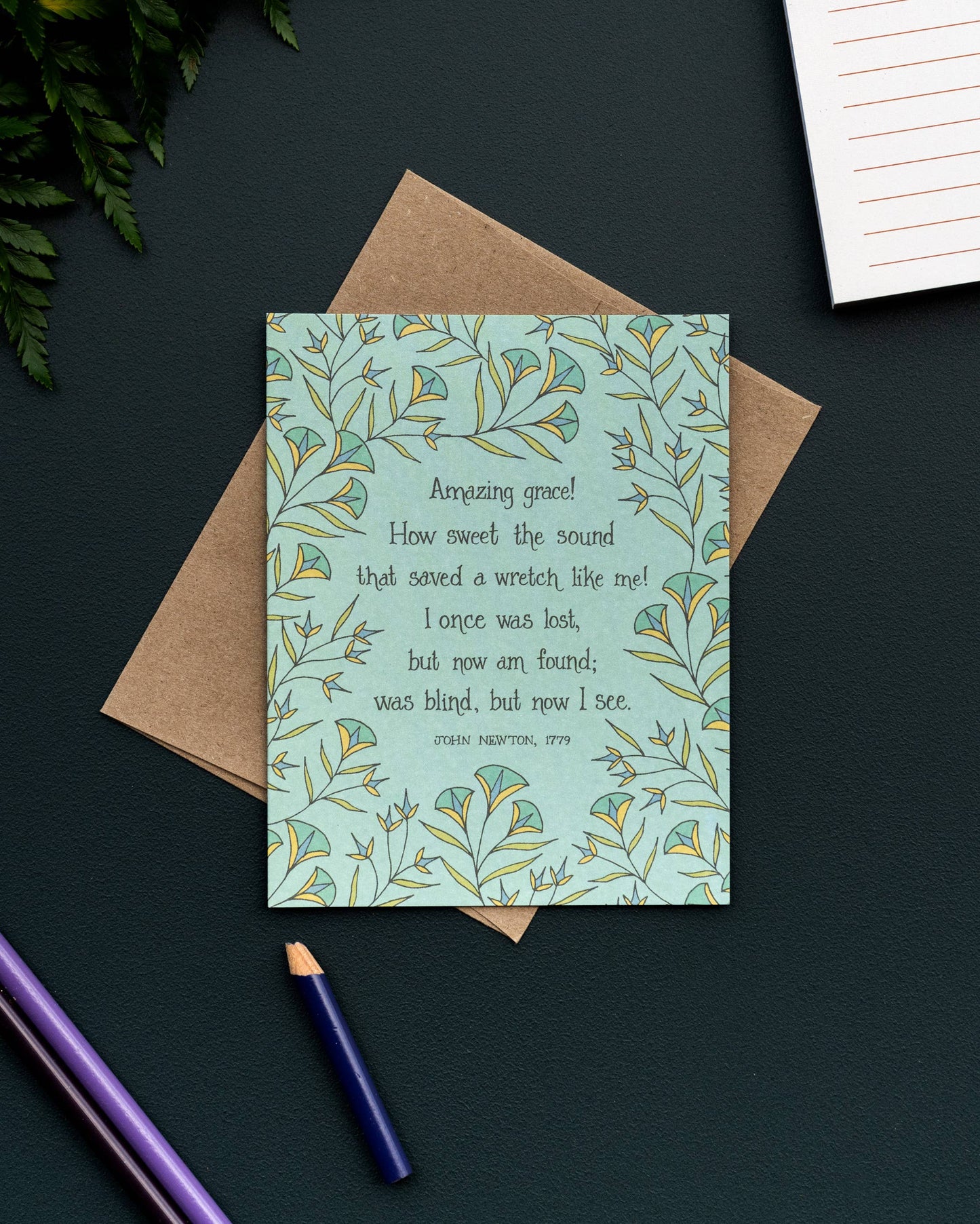 6 Hymn Greeting Cards — Frances