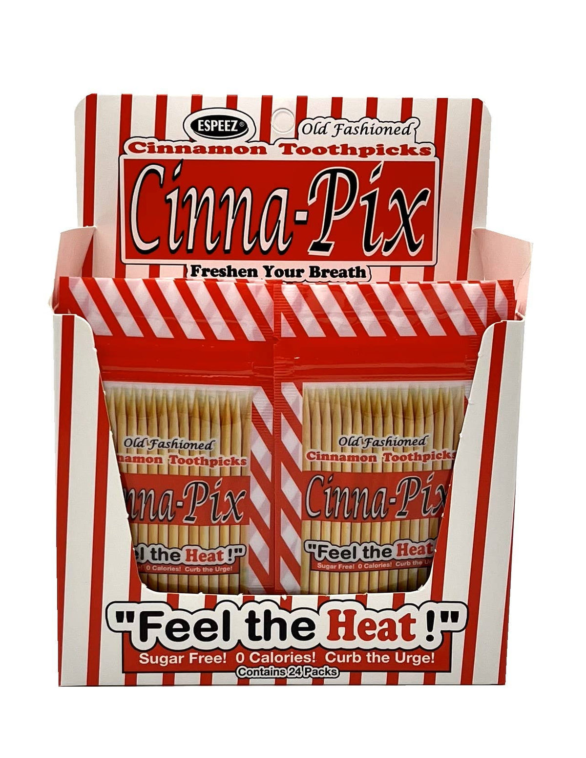 Espeez Cinna-Pix, Cinnamon Toothpicks, 24ct