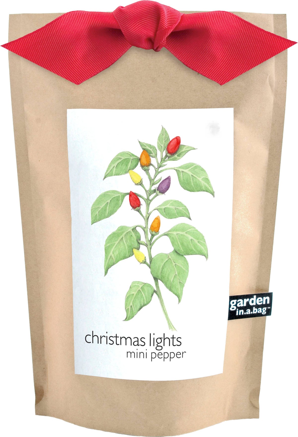 Garden in a Bag | Christmas Lights Peppers | Best Seller