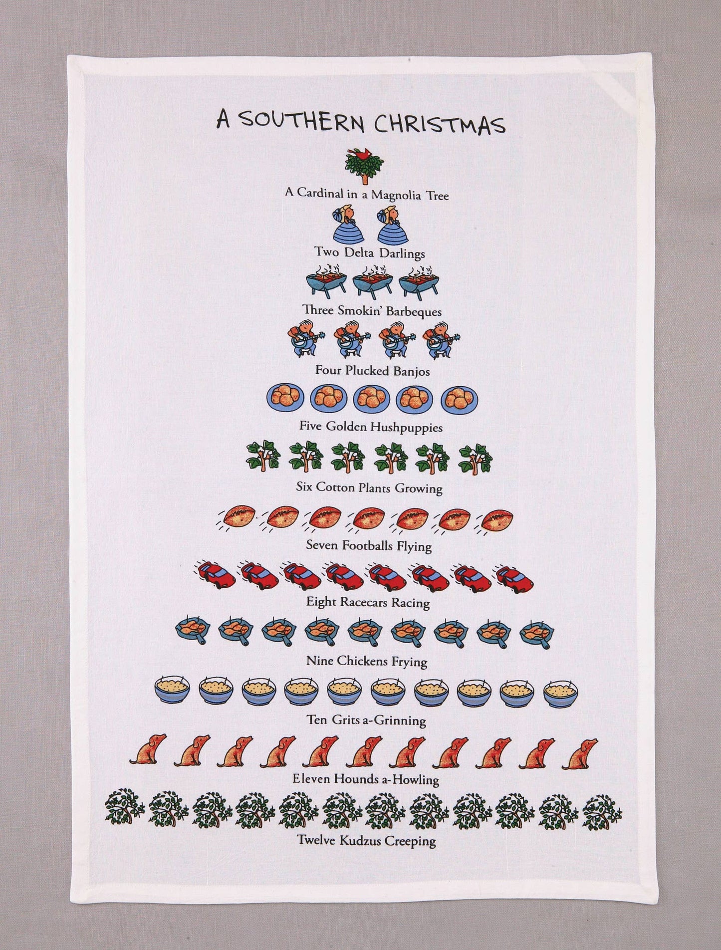 A Southern Christmas Kitchen Towel