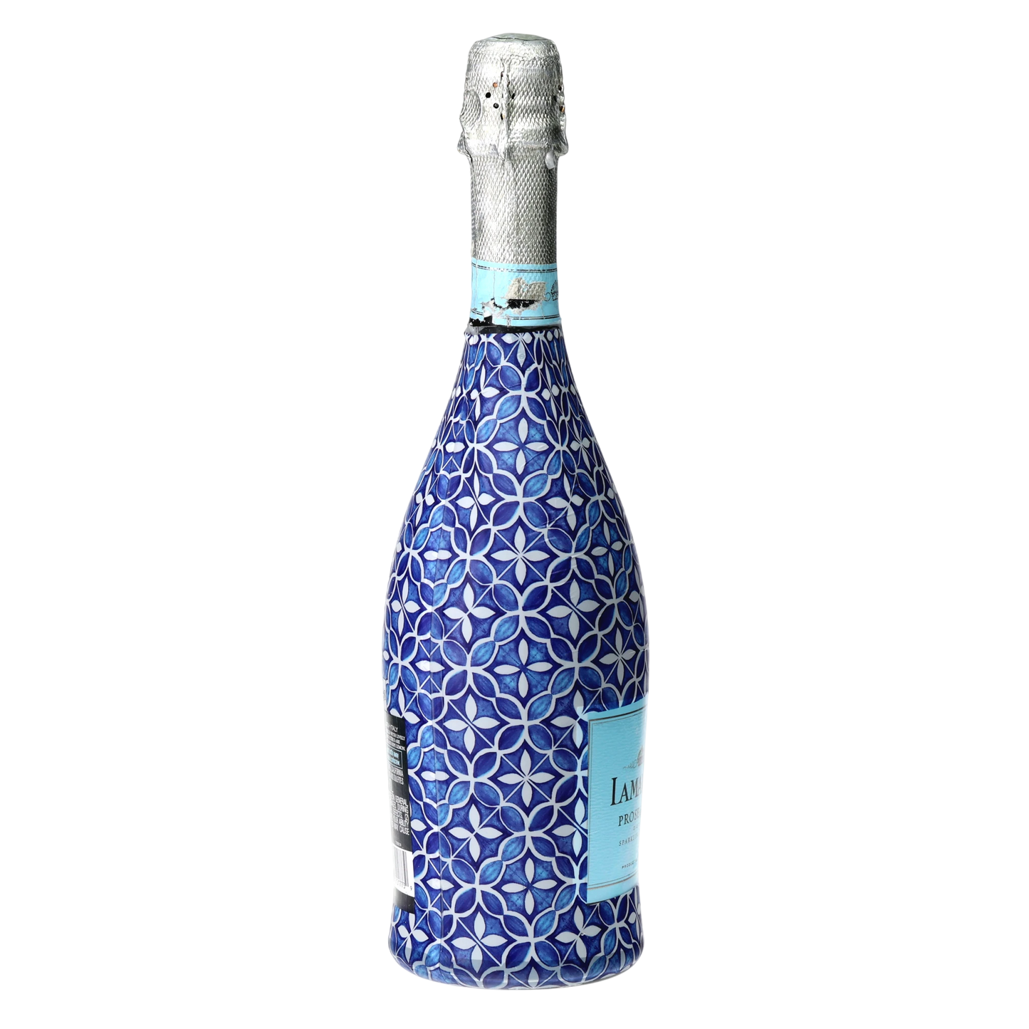 Andalusian Tile Prosecco Bottle Wrap