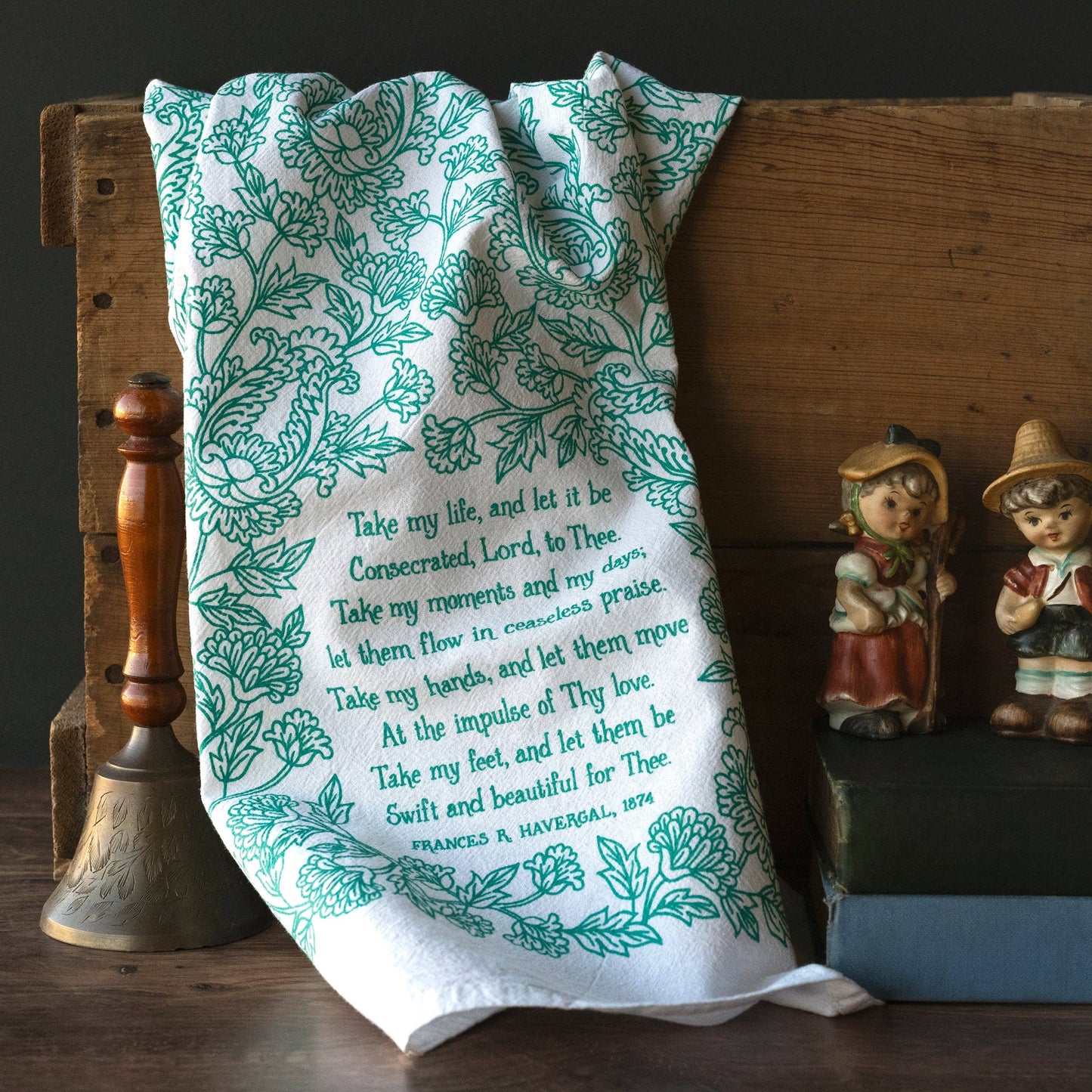 Take My Life and Let It Be Hymn Tea Towel