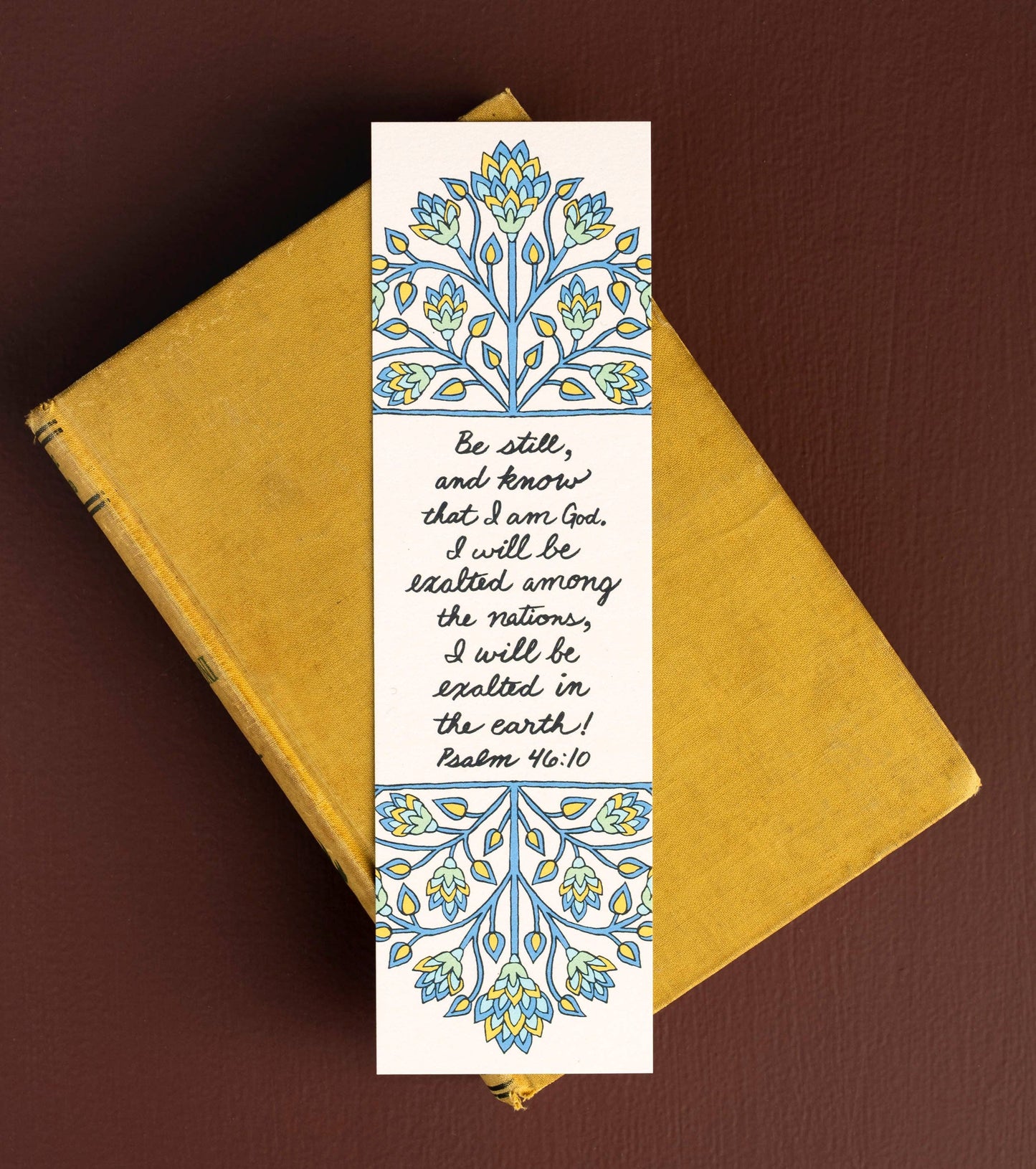 Be Still and Know Psalm Bookmark — Psalm 46