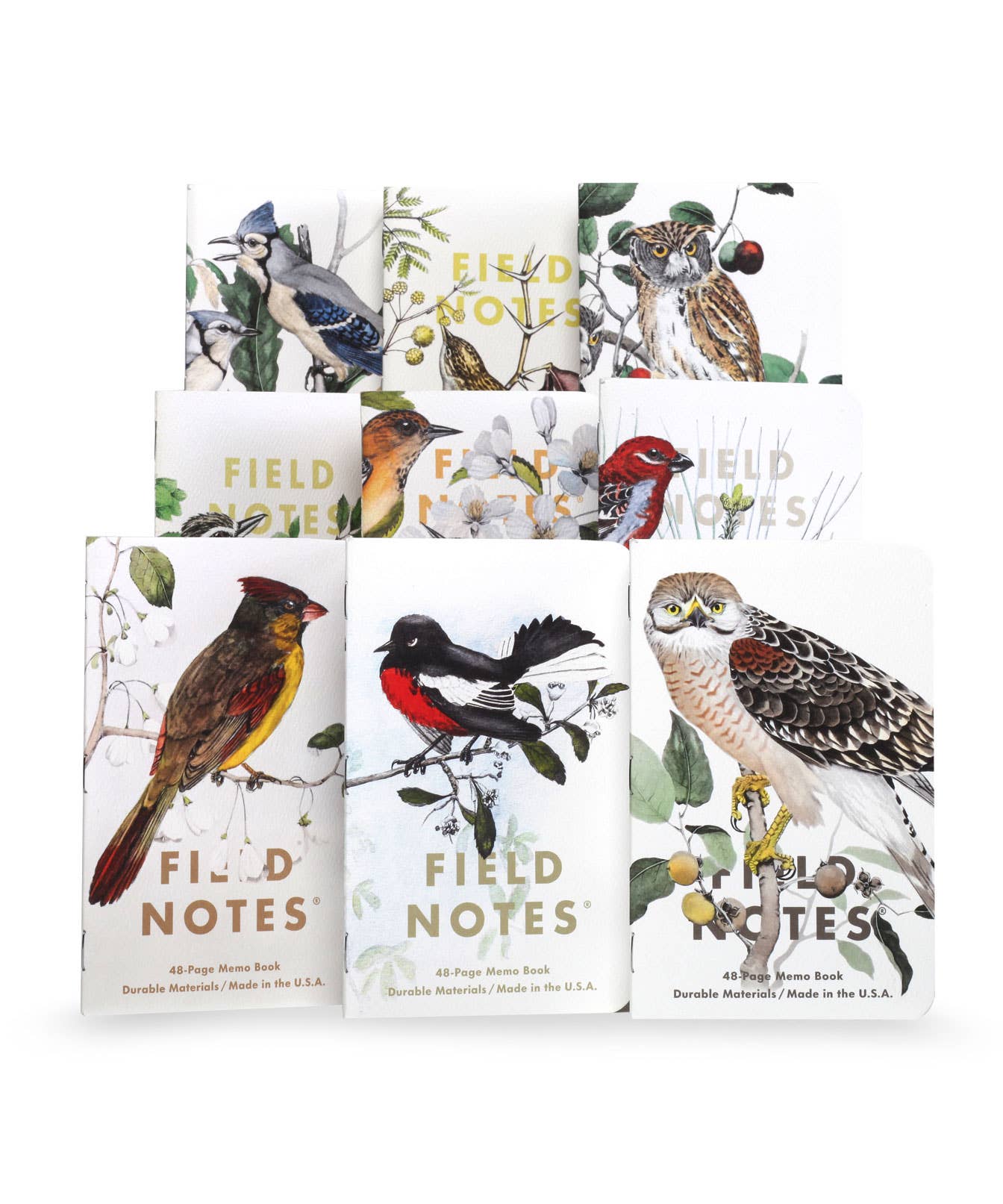 Birds and Trees of North America: Pack B: Pine Grosbeak - Baltimore Oriole - Sulphurbelly Flycatcher