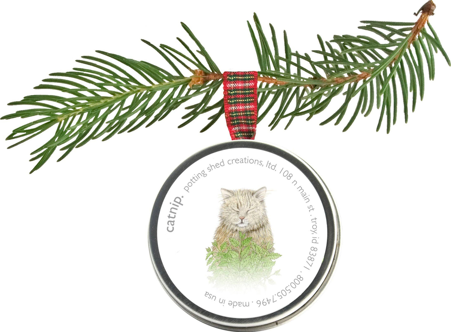 Pet Sprinkle Ornaments | Christmas idea | Dog & Cat ornament: Catnip