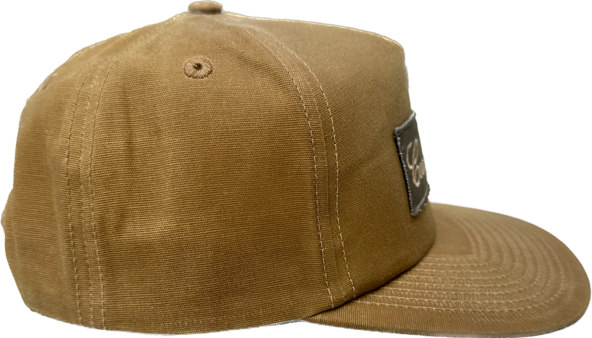 Waxed Cotton 5 Panel - Tobacco