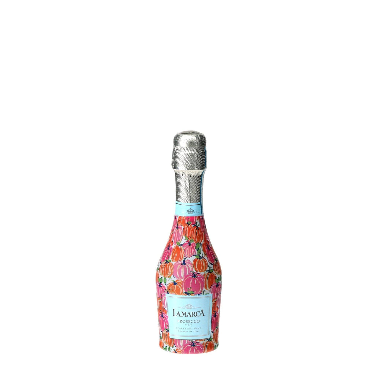 Pink & Orange Pumpkins Mini Prosecco Wraps