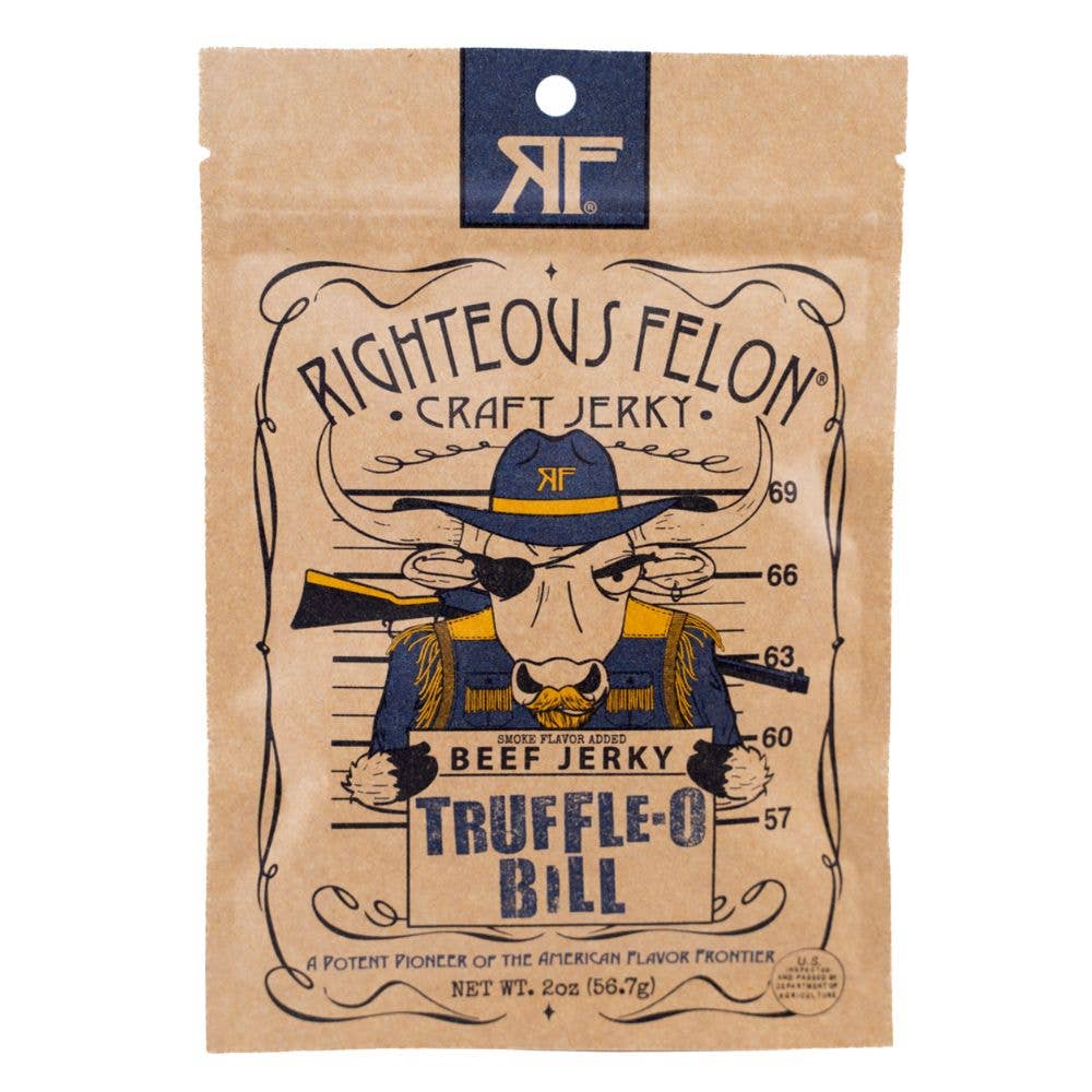 Truffle-O Bill Beef Jerky 2oz