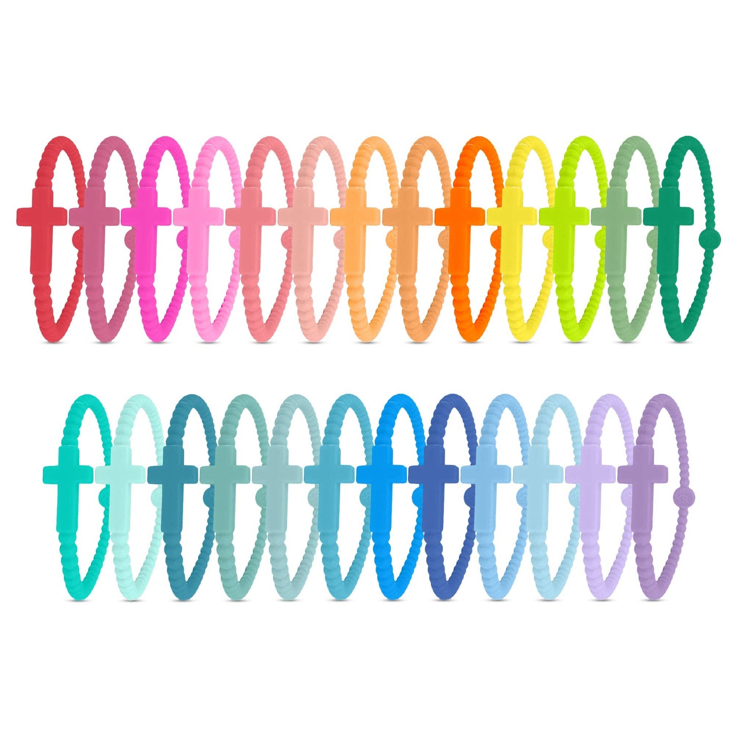 Jesus Bracelets - 25 Packs: USA (25 Pack), Small